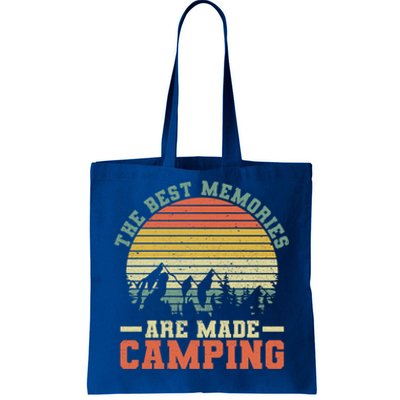 Best Memories Are Made Camping Lovers Camping Memories Gift Tote Bag