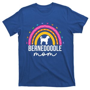 Bernedoodle Mom Adults Bernedoodle Dog Mom Rainbow Great Gift T-Shirt