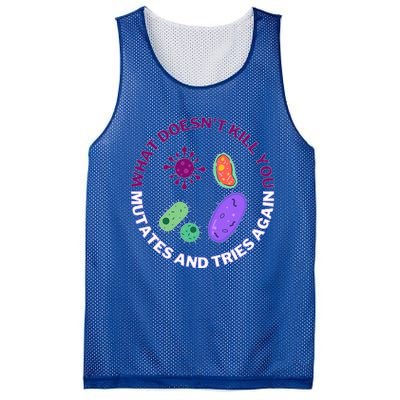 bacteria mutates and tries again  Mesh Reversible Basketball Jersey Tank