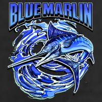 Blue Marlin Action Shot Fishing 11oz C Handle Ceramic Mug
