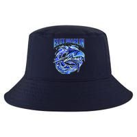 Blue Marlin Action Shot Fishing Cool Comfort Performance Bucket Hat