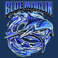 Blue Marlin Action Shot Fishing T-Shirt