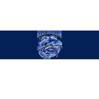 Blue Marlin Action Shot Fishing Bumper Sticker