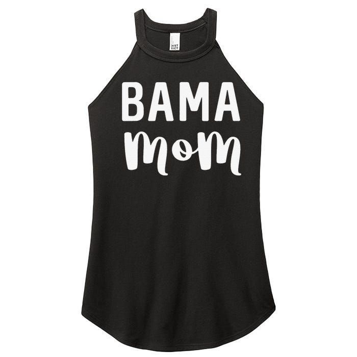 Bama Mom Alabama Gift Mother's Day Football Women’s Perfect Tri Rocker Tank