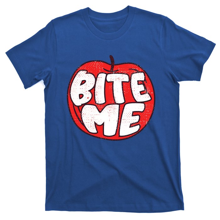 Bite Me Apple Fruit Lover Gift T-Shirt