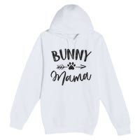 Bunny Mama Animal Lovers Pet Owner Gifts Rabbit Mom Premium Pullover Hoodie