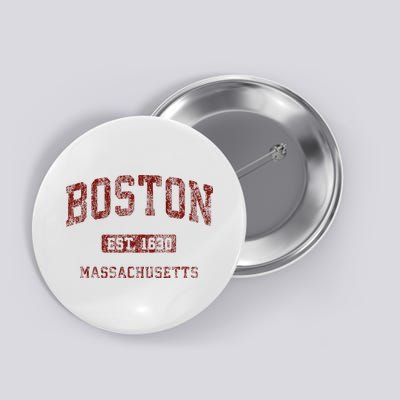Boston Massachusetts Athletic Throwback Button