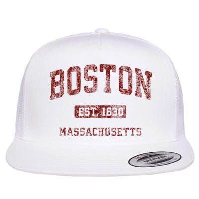 Boston Massachusetts Athletic Throwback Flatbill Hat