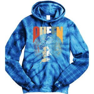 Black Magic Afro American Melanin Natural Hair Queen Gift Tie Dye Hoodie