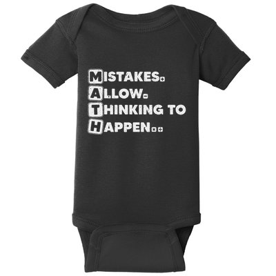 Best Math Art Calculus Algebra Math Geek Lover Baby Bodysuit