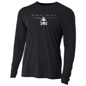 Blackhawk Military Aviation Apparel Helicopter Pilot Gift Cooling Performance Long Sleeve Crew