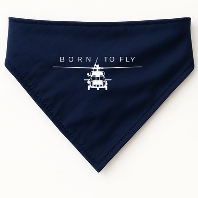Blackhawk Military Aviation Apparel Helicopter Pilot Gift USA-Made Doggie Bandana