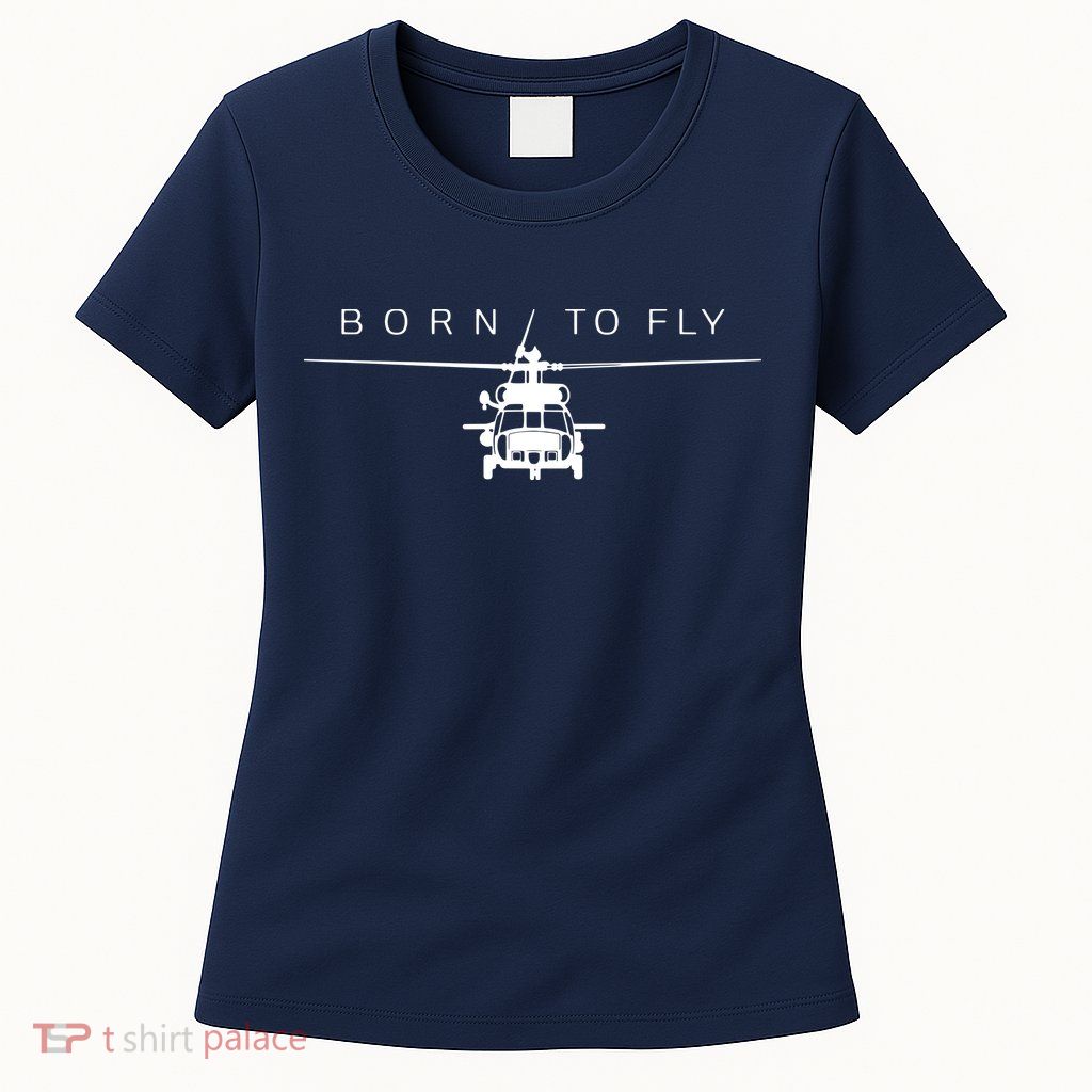 Blackhawk Military Aviation Apparel Helicopter Pilot Gift Women's T-Shirt