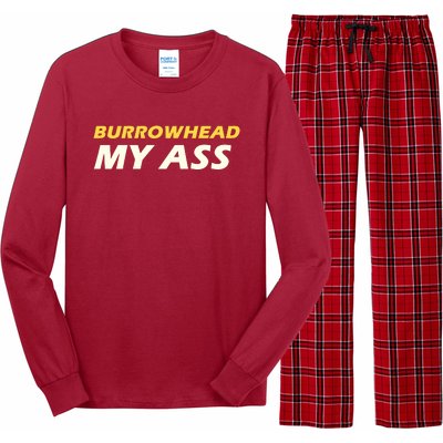 Burrowhead My Ass Design Long Sleeve Pajama Set