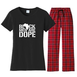 Black Man Are Dope For Black History Month Gift Women's Flannel Pajama Set