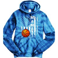 Basketball Mama American Flag Vintage Christmas Xmas Great Gift Tie Dye Hoodie