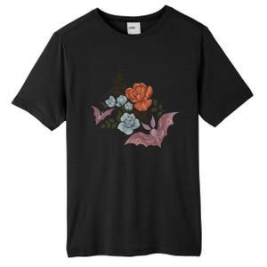 Botanical Moths And Night Flowers Tall Fusion ChromaSoft Performance T-Shirt