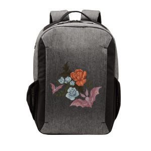 Botanical Moths And Night Flowers Vector Backpack