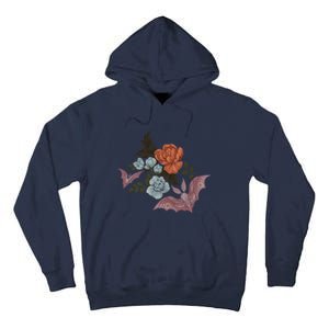 Botanical Moths And Night Flowers Tall Hoodie