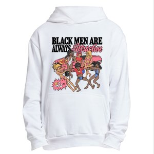 Black Men Are Always Attractive Urban Pullover Hoodie