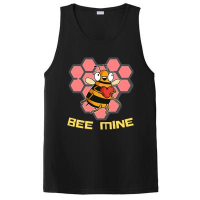 Bee Mine A Valentine's Day Gift For Beekeepers Or Bee Lovers Great Gift PosiCharge Competitor Tank