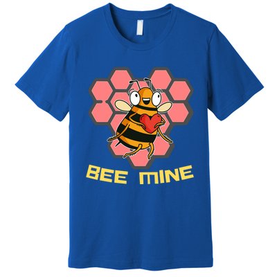 Bee Mine A Valentine's Day Gift For Beekeepers Or Bee Lovers Great Gift Premium T-Shirt