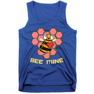 Bee Mine A Valentine's Day Gift For Beekeepers Or Bee Lovers Great Gift Tank Top