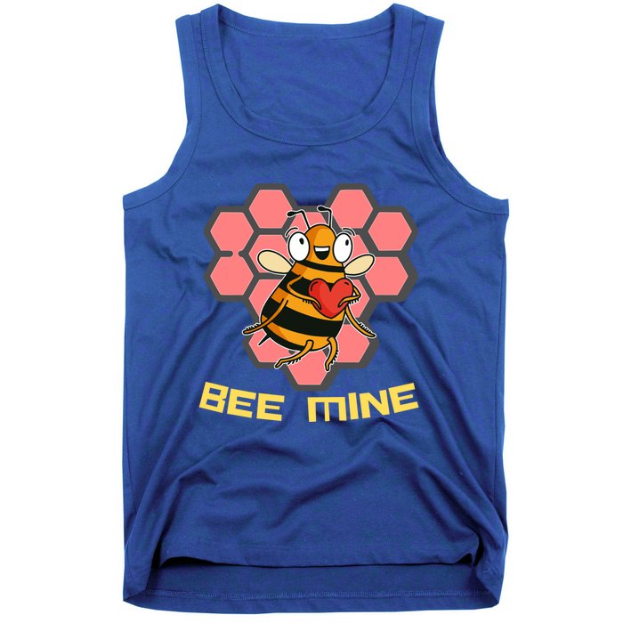 Bee Mine A Valentine's Day Gift For Beekeepers Or Bee Lovers Great Gift Tank Top