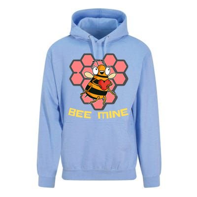 Bee Mine A Valentine's Day Gift For Beekeepers Or Bee Lovers Great Gift Unisex Surf Hoodie