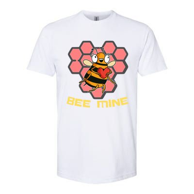 Bee Mine A Valentine's Day Gift For Beekeepers Or Bee Lovers Great Gift Softstyle CVC T-Shirt