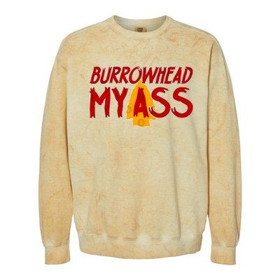 Burrowhead My Ass Colorblast Crewneck Sweatshirt