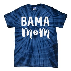 Bama Mom Alabama Gift Mother's Day Football Tie-Dye T-Shirt