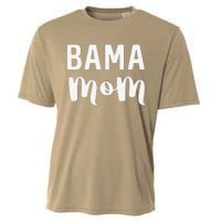 Bama Mom Alabama Gift Mother's Day Football Cooling Performance Crew T-Shirt