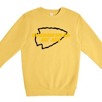 BurrowHead My Ass Funny Meme Premium Crewneck Sweatshirt