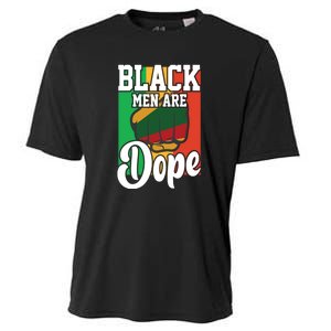 Black Man Are Dope Black History Month Gift Cooling Performance Crew T-Shirt