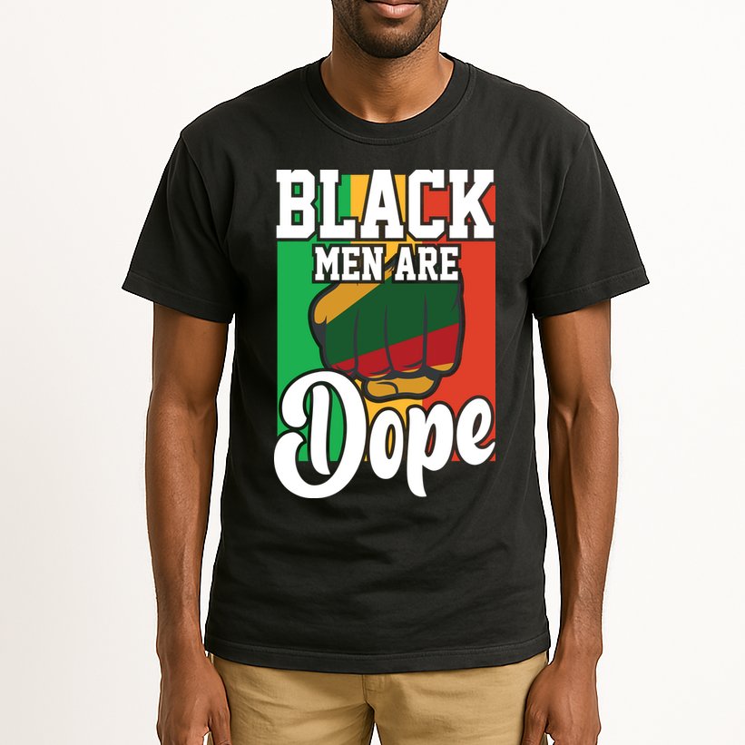 Black Man Are Dope Black History Month Gift Tall T-Shirt