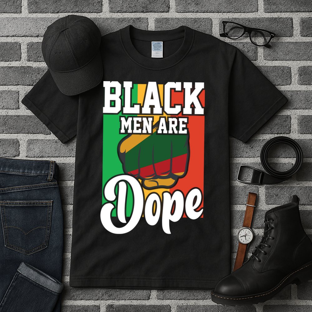 Black Man Are Dope Black History Month Gift Tall T-Shirt