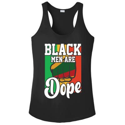 Black Man Are Dope Black History Month Gift Ladies PosiCharge Competitor Racerback Tank