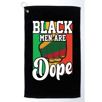 Black Man Are Dope Black History Month Gift Golf Towel
