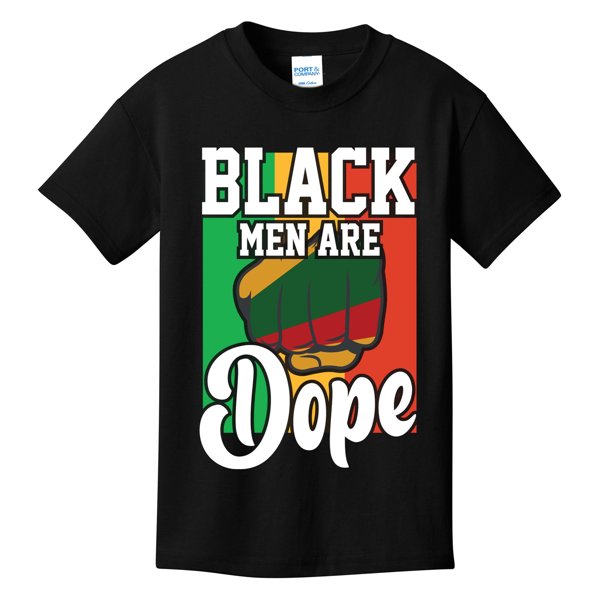 Black Man Are Dope Black History Month Gift Kids T-Shirt