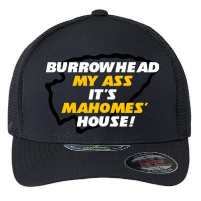 BurrowHead My Ass Funny Meme Flexfit Unipanel Trucker Cap