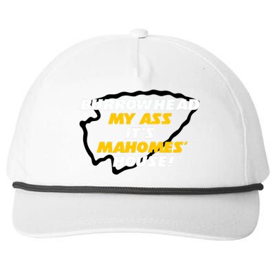 BurrowHead My Ass Funny Meme Snapback Five-Panel Rope Hat