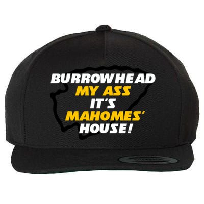 BurrowHead My Ass Funny Meme Wool Snapback Cap