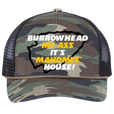 BurrowHead My Ass Funny Meme Retro Rope Trucker Hat Cap