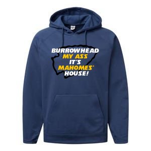 BurrowHead My Ass Funny Meme Performance Fleece Hoodie