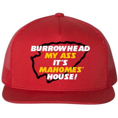 BurrowHead My Ass Funny Meme Flat Bill Trucker Hat