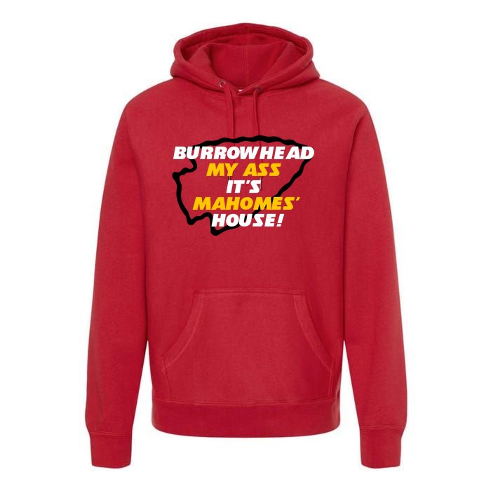 BurrowHead My Ass Funny Meme Premium Hoodie