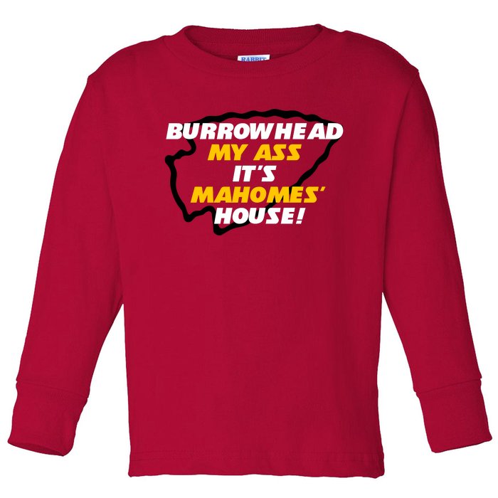 BurrowHead My Ass Funny Meme Toddler Long Sleeve Shirt