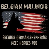 Belgian Malinois American Flag Bucket Hat