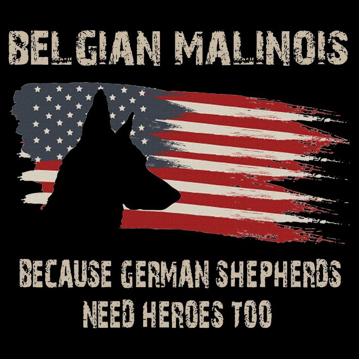 Belgian Malinois American Flag Bucket Hat